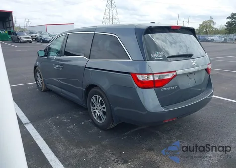 2011 Honda Odyssey Exl from USA, damaged, VIN 5FNRL5H60BB097032